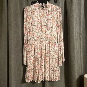 Altar’d State Floral long sleeve dress